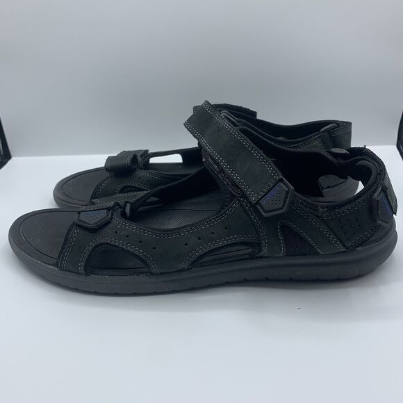 Vionic Sandals Mens 12 M Neil/ASR 1596 Strappy Walking Leather Fisherman - Picture 1 of 8